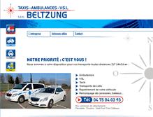 Tablet Screenshot of beltzung.fr